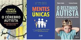 Kit 3 Livros Cérebro Autista + Mentes Únicas + O Reizinho Kit 3 Livros Cérebro Autista + Mentes Únicas + O Reizinho