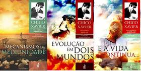 Kit 3 Livros Chico Xavier Mecanismos Da Mediunidade + Kit 3 Livros Chico Xavier Mecanismos Da Mediunidade +