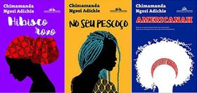 KIT 3 LIVROS Chimamanda Ngozi Adichie Hibisco roxo + No seu pescoço + Americanah