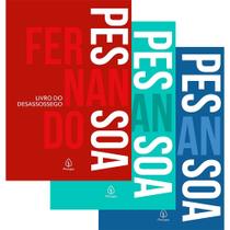 Kit 3 Livros Clássicos Literatura Fernando Pessoa Texto Integral Questões Enem Vestibular Comentadas