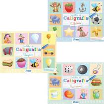 Kit 3 Livros Coleção Cartilha De Caligrafia - Bicho Esperto