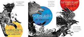 KIT 3 LIVROS CRONICAS DA QUASINOITE Jay Kristoff Nevernight + Godsgrave + Darkdawn As Cinzas da República - VR Editora