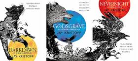 KIT 3 LIVROS CRONICAS DA QUASINOITE Jay Kristoff Nevernight + Godsgrave + Darkdawn As Cinzas da República