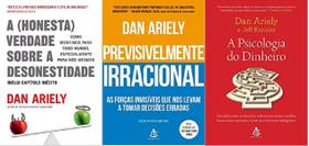 Kit 3 Livros Dan Ariely A Honesta Verdade Sobre A