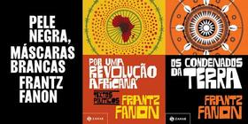Kit 3 livros de Frantz Fanon Os Condenados Da Terra + 2 livros
