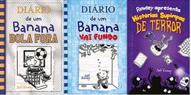 KIT 3 LIVROS Diário de um Banana 16 BOLA FORA + 15 Vai Fundo + Rowley Apresenta: Histórias Supimpas de Terror - VR Editora KIT 3 LIVROS Diário de um Banana 16 BOLA FORA + 15 Vai Fundo + Rowley Apresenta: Histórias Supimpas de Terror - VR Editora