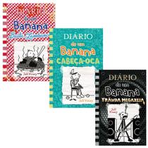 Kit 3 Livros, Diário de um Banana Vol. 17 + Vol. 18 + Vol. 19 - Jeff Kinney