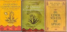 Kit 3 Livros Don Miguel Ruiz Quatro/Quinto Compromissos