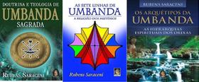 KIT 3 LIVROS Doutrina e teologia de Umbanda sagrada + As Sete Linhas de Umbanda + Os arquétipos da Umbanda