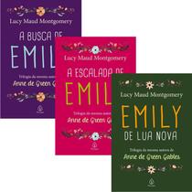 Kit 3 Livros Emily de Lua Nova + A escalada de Emily + A busca de Emily Lucy Maud Montgomery Ciranda Cultural