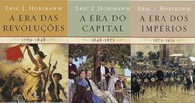 KIT 3 LIVROS Eric J. Hobsbawm A era das revoluções + A era do capital: + A era dos impérios