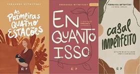 kit 3 LIVROS Fernanda Witwytzky As primeiras quatro estações + Casal Imperfeito +Enquanto isso