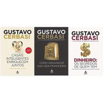 KIT 3 LIVROS GUSTAVO CERBASI Casais inteligentes enriquecem juntos + Como organizar sua vida financeira + Dinheiro: os s