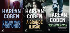 KIT 3 LIVROS HARLAN COBEN O medo mais profundo + A grande ilusão + Volta para casa - Arqueiro