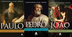 Kit 3 Livros Hernandes Dias Lopes Pedro + Paulo + João Kit 3 Livros Hernandes Dias Lopes Pedro + Paulo + João