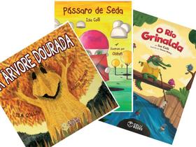 Kit 3 Livros Infantis - A árvore dourada + Rio Grinalda + Pássaro de Seda