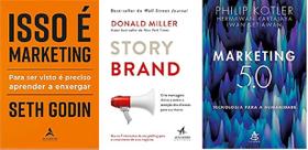 Kit 3 Livros Isso É Marketing + Storybrand +Marketing 5.0