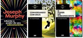 Kit 3 Livros Joseph Murphy Poder Do Seu Subconsciente liberte o poder conversando com DEUS - Bestseller