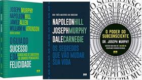 Kit 3 Livros Joseph Murphy Poder Do Seu Subconsciente + Os segredos que vão mudar sua vida + O guia do sucesso e da feli - Best Seller