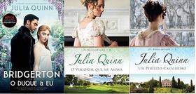 KIT 3 LIVROS JULIA QUINN OS BRIDGERTONS O DUQUE E EU + VISCONDE QUE ME AMAVA + PERFEITO CAVALHEIRO - - Arqueiro