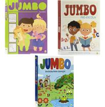 Kit 3 Livros Jumbo Colorir E Atividades: Jardim, Pré Escola E Diversão Para Crianças 672 Páginas De