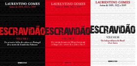 Kit 3 livros laurentino gomes escravidao - GLOBO