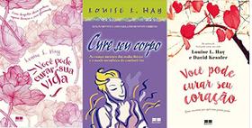 KIT 3 livros Louise Hay Você pode curar sua vida + Cure seu corpo + Você pode curar seu coração