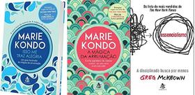 KIT 3 LIVROS MARIE KONDO Isso me traz alegria + A mágica da arrumação + Essencialismo - Sextante