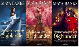 Kit 3 livros maya banks apaixonada seduzida atraida por um highlander