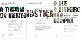 kit 3 livros Michael J. Sandel JUSTIÇA + O QUE O DINHEIRO NÃO - Civilização Brasileira