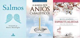 KIT 3 LIVROS Monica Buonfiglio SALMOS + A Magia dos Anjos Cabalísticos + Reflexões Espiritualistas Para uma Vida Melhor - ALFABETO