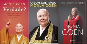 Kit 3 Livros Monja Coen O Bom Contágio + O Que Aprendi Com O Silêncio + Verdade