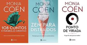 Kit 3 Livros Monja Coen Ponto Virada + Zen Distraidos + 108