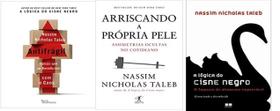 Kit 3 Livros Nassim Nicholas Taleb Arriscando Pele Cisne - Objetiva