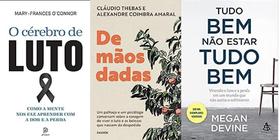 Kit 3 Livros O Cérebro Luto + Mãos Dadas + Tudo Bem Não