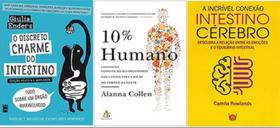 Kit 3 Livros O Discreto Charme Do Inino + 10% Humano + A