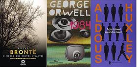 KIT 3 LIVROS O Morro Dos Ventos Uivantes + 1984 + Admirável mundo novo