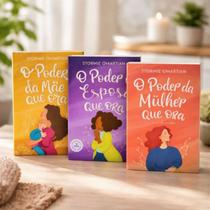 Kit 3 Livros O Poder da Mulher + O Poder da Esposa + O Poder da Mãe Que Ora Stormie Omartian