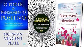 KIT 3 LIVROS O PODER DO PENSAMENTO POSITIVO + Peça e será atendido + O poder do subconsciente - Sextante KIT 3 LIVROS O PODER DO PENSAMENTO POSITIVO + Peça e será atendido + O poder do subconsciente - Sextante