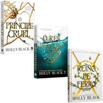 Kit 3 livros O Povo Do Ar, O Príncipe Cruel + O Rei Perverso + Reino De Ferro Holly Black