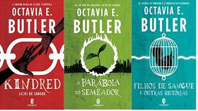 KIT 3 LIVROS Octavia E. Butler Kindred: laços de sangue + Parábola do semeador + Filhos de Sangue e Outras Histórias