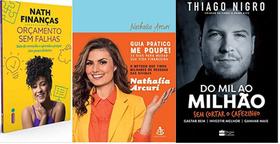 Kit 3 Livros Orçamento Sem Falhas + Guia Prático Me Poupe + Do Mil Ao Milhão