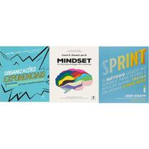 kit 3 livros Organizações Exponenciais + Sprint + Mindset