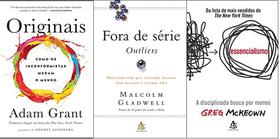 KIT 3 LIVROS Originais + Fora de série Outliers + Essencialismo