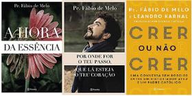 Kit 3 Livros Padre Fabio De Melo A Hora Da Essência