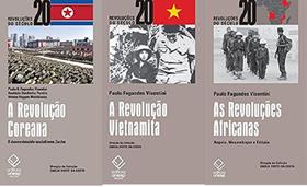 KIT 3 LIVROS Paulo Fagundes Visentini REVOLUÇÃO COREANA + VIETNAMITA + AFRICANA - UNESP