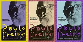 Kit 3 Livros Pedagogia Oprimido Autonomia EDUCAÇÃO Freire - Paz e terra