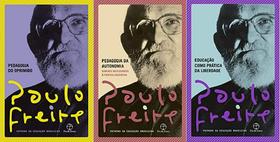 Kit 3 Livros Pedagogia Oprimido Autonomia EDUCAÇÃO Freire