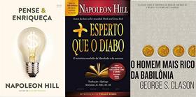 Kit 3 Livros Pense E Enriqueça + Mais Esperto Que O Diabo +