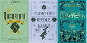 KIT 3 LIVROS Quadribol + Os contos de Beedle o bardo + Animais fantásticos - Os crimes de Grindelwald